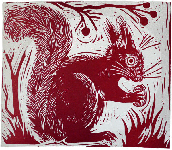 Squirrel - Mark Hearld - St. Jude's Prints