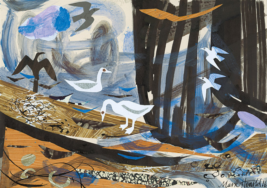 Thameside - Mark Hearld - St. Jude's Prints