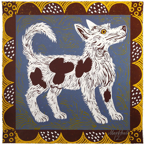 Tollie Dog - Mark Hearld - St. Jude's Prints