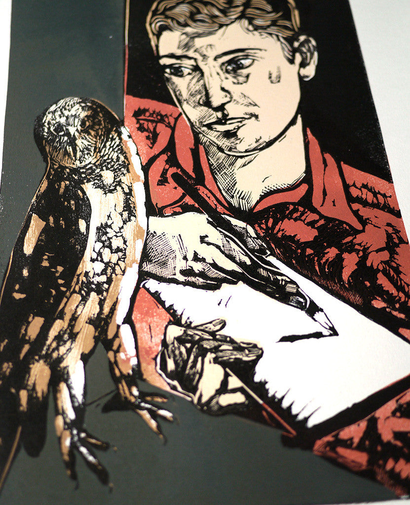 Cornered Owl 11/20 - Michael Kirkman - St. Jude's Prints