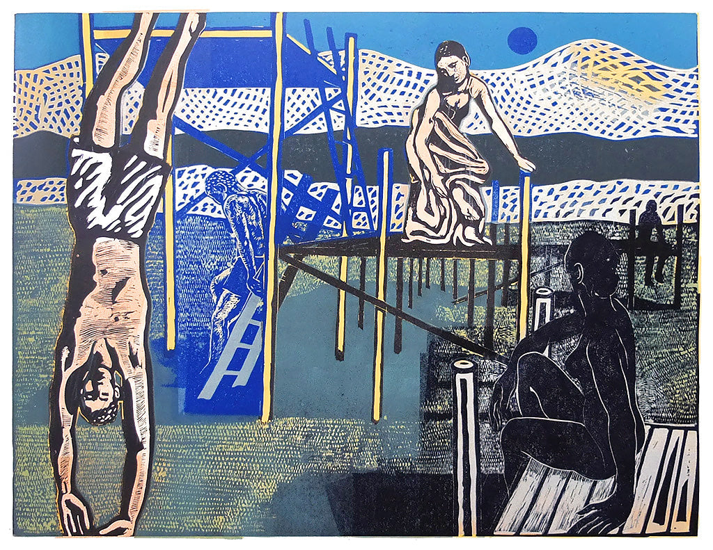 Night Swimmers 20/30 - Michael Kirkman - St. Jude's Prints
