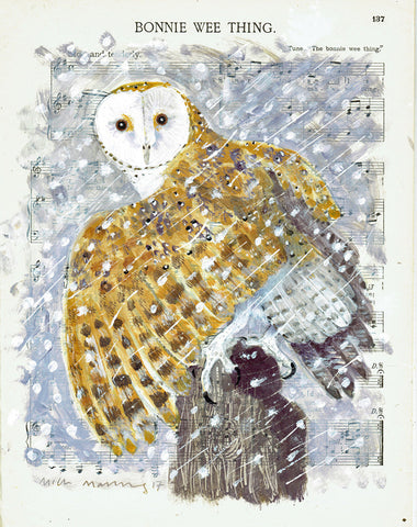 Barn Owl - Mick Manning - St. Jude's Prints
