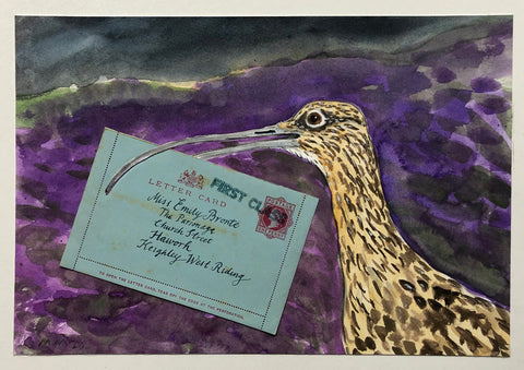 Curlew (Emily Brontë's Lost Letter) - Mick Manning - St. Jude's Prints