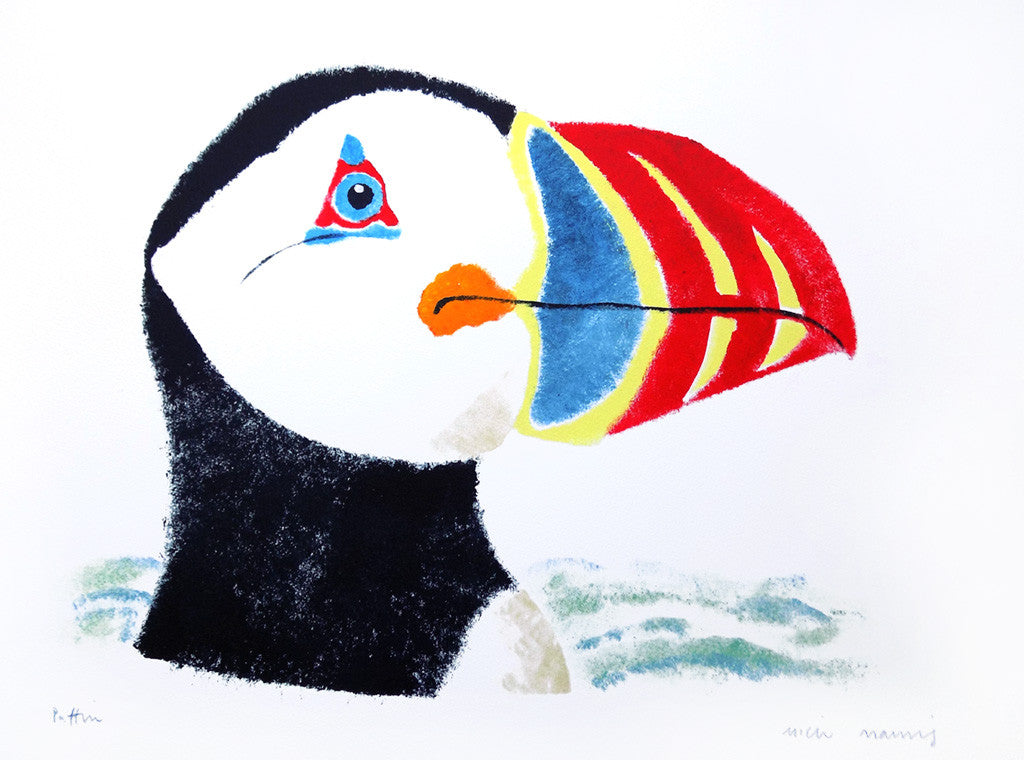 Puffin - Mick Manning - St. Jude's Prints