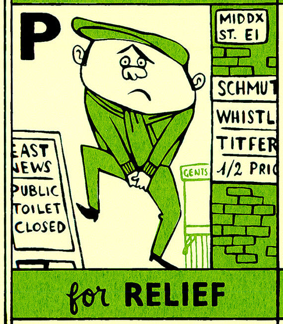 Cockney Alphabet - Paul Bommer - St. Jude's Prints