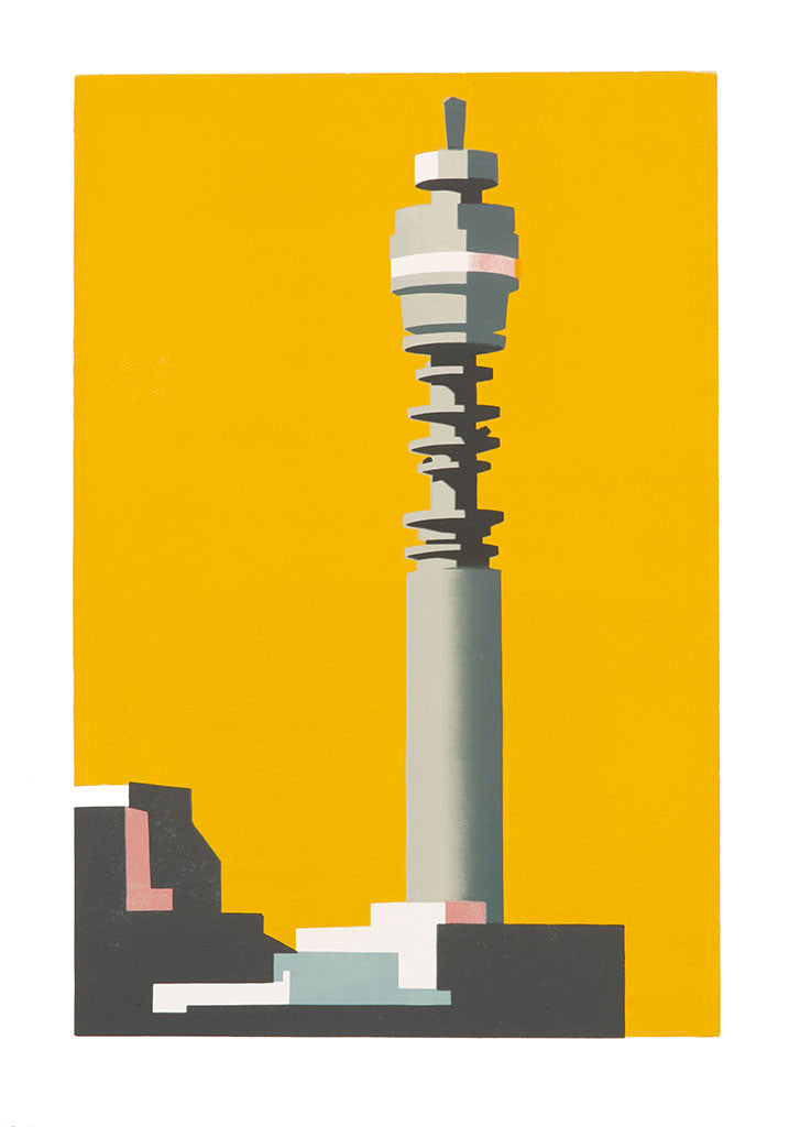 Telecom Yellow - Paul Catherall - St. Jude's Prints