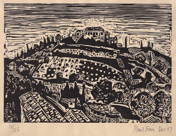 Tuscan Rooftops 10/25 - Paul Finn - St. Jude's Prints