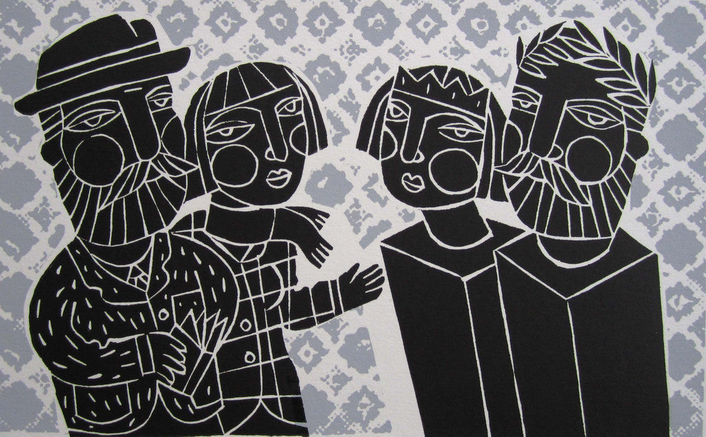 At the Museum - Peter Clayton - St. Jude's Prints