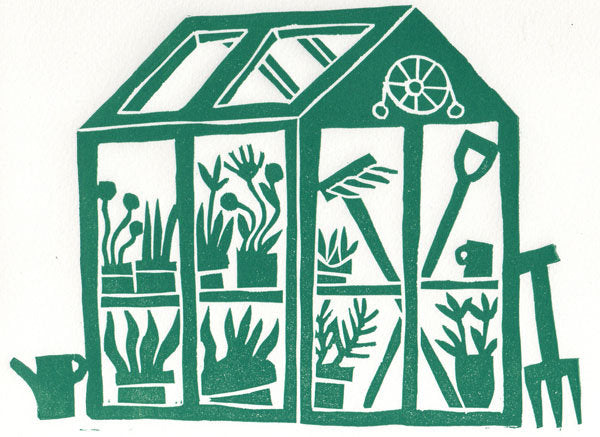 Greenhouse - Peter Clayton - St. Jude's Prints