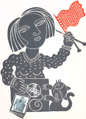 Knitters of the World Unite - Peter Clayton - St. Jude's Prints