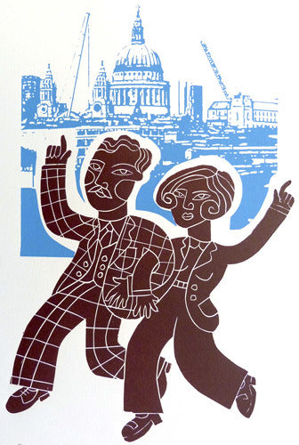 Steppin' Out London - Peter Clayton - St. Jude's Prints