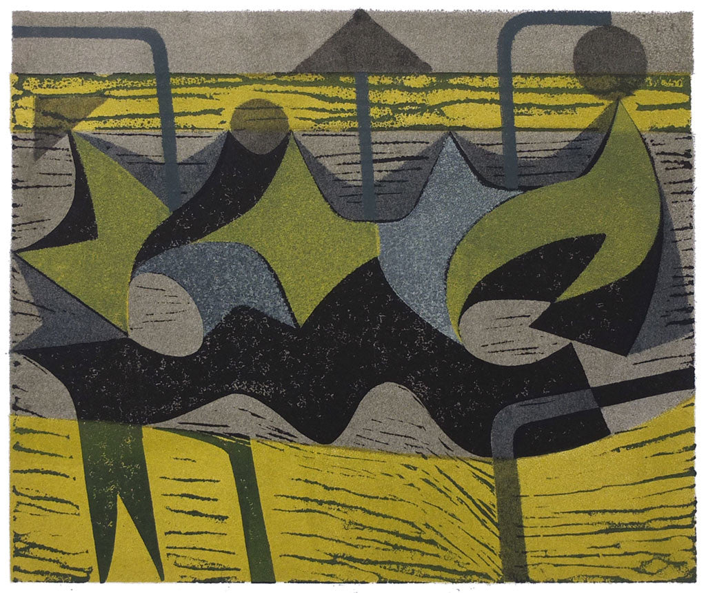 Yellow Rock Field - Peter Green - St. Jude's Prints
