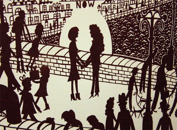 All of the Thoughts (Woman/Woman) - Rob Ryan - St. Jude's Prints