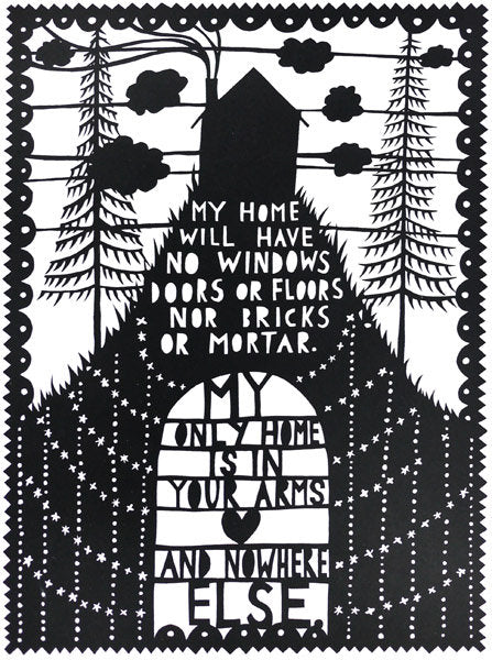 My Home 12/12 - Rob Ryan - St. Jude's Prints