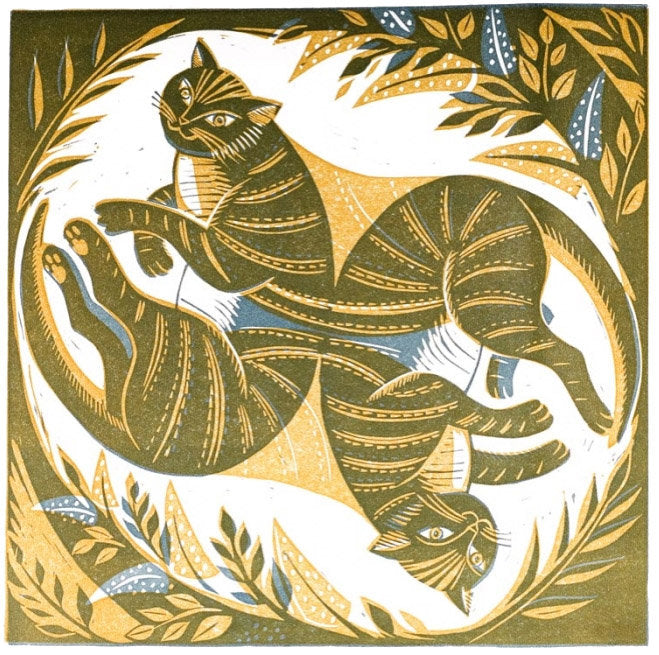 Cat Mint 35/150 - Sarah Young - St. Jude's Prints