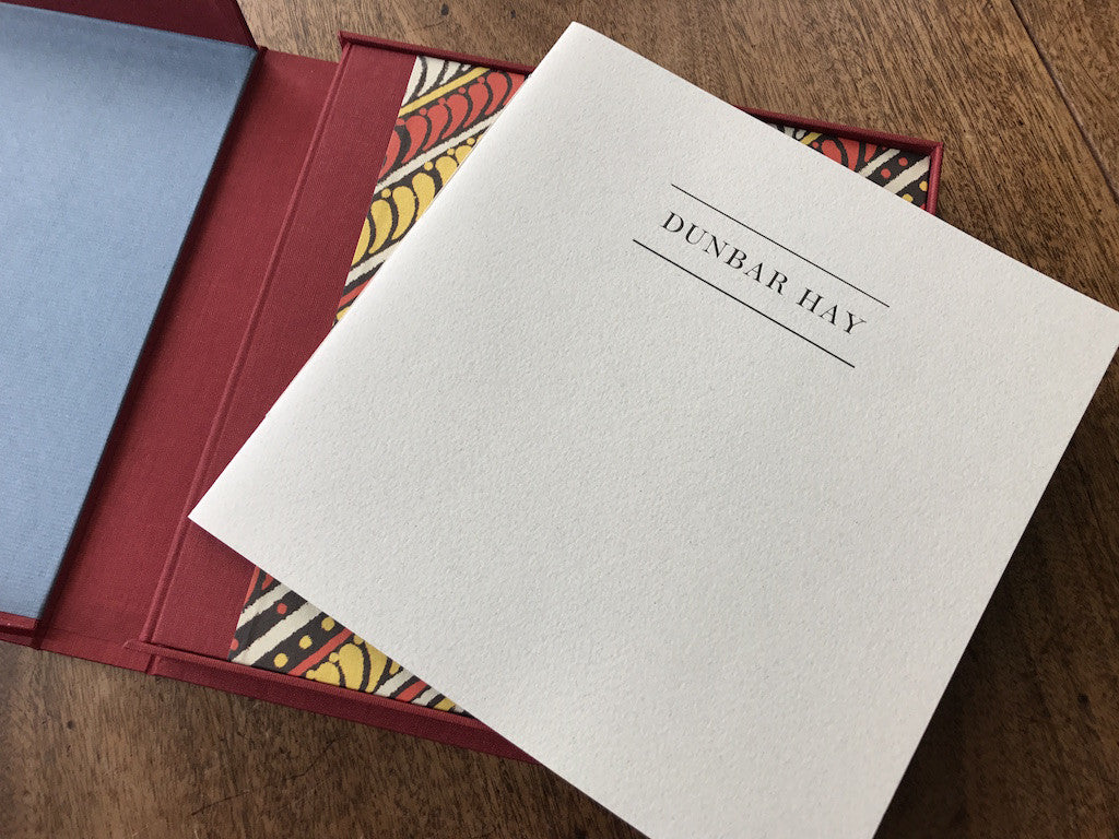 Dunbar Hay - Special Edition - The Fleece Press - St. Jude's Prints