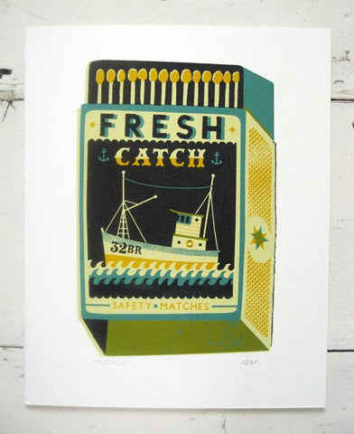 Fresh Catch - large - Tom Frost - St. Jude's Prints