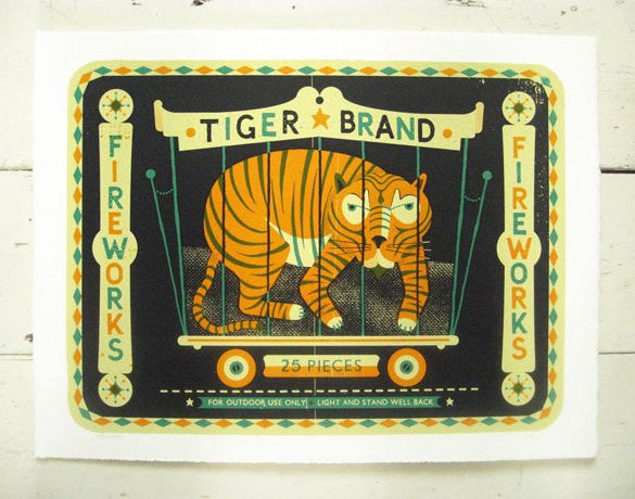 Tiger Brand - Tom Frost - St. Jude's Prints